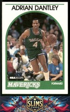 1989-90 Hoops Dallas Mavericks Adrian Dantley #125