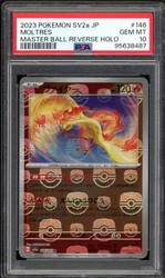 Moltres (Master Ball Reverse Holo) 146/165 SV2a Pokémon 151 Japanese