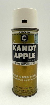 Cal Custom/Hawk Kandy Apple Avocado 14 Oz. Paper Label Spray Paint Can