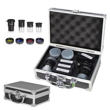 Astronomical Telescope Accessory Kit - with 3pcs Plossl Eyepieces Set, 4pcs F...