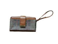Leather Wristlet Wallet 8” X 4.5”