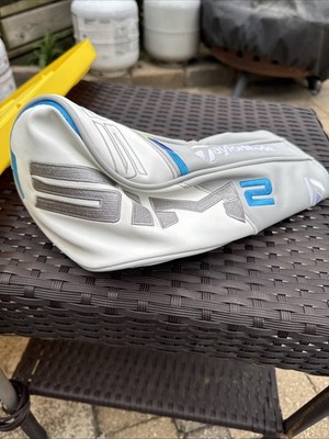 New! Taylormade Sim 2 Driver Headcover Head Cover White Gray