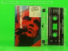 ROBBIE WILLIAMS SUPREME 117 3 Track Audio Cassette CHRYSALIS