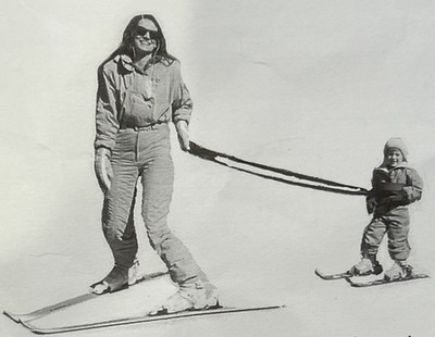 WEE SKI Child Sport Harness Learning How To Ski Safely Purple Colorado USA Made 