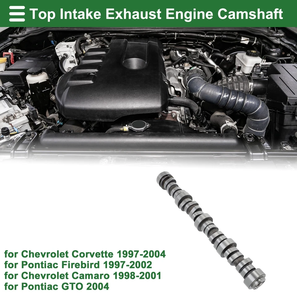Top Air Intake Exhaust Engine Camshaft for Chevrolet Corvette 1997-2004 1 Pcs Foto 2 de 4