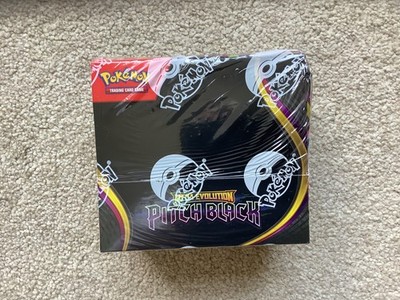 Pokemon TCG: Pitch Black Sealed Booster Box (36 Packs) NEU & SEALED in Hand
