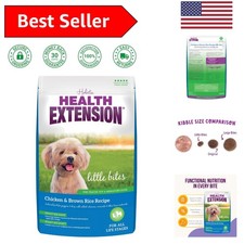 Little Bites Chicken & Brown Rice Small Breed Dog Food - 4 lb Superfood Recipe 12.65 per pound