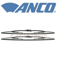 2 pc ANCO Front Wiper Blade for 1996-2010 Bentley Azure - Windshield qr