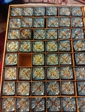 Lot Of 47 GE Flask Cubes Camera