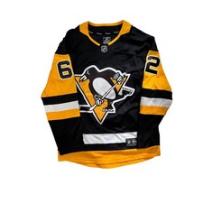 Pittsburgh Penguins Jersey Mens Large Authentic Fanatics Carl Hagelin #62