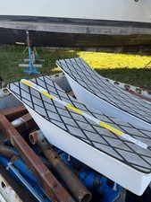 GFK-Schwimmkörper Auflagen f. Boote an Hebeanlagen Bootsgestelle u. Bootstrailer