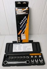 Gearwrench Ratcheting Serpentine Belt Tool Socket Set 15 Piece 3680d Good Cond Gearwrench Ratcheting Serpentine Belt Tool Socket Set 15 Piece 3680d Good Cond