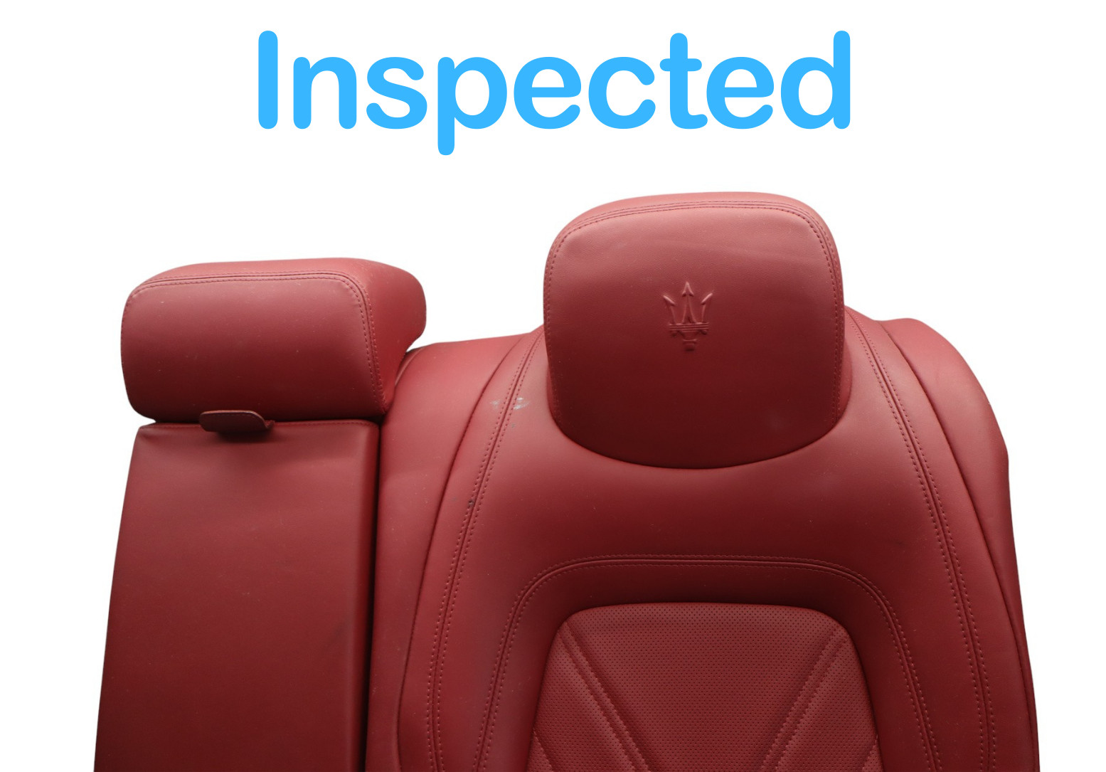 14-18 Maserati Quattroporte Rear Left Side Top Upper Seat Cushion Cover Assy OEM