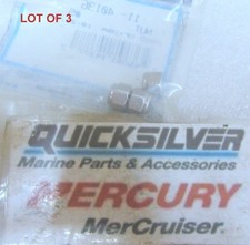Z49 Mercury Quicksilver 11-40136 6 Nut Lot of 3 OEM New Factory Boat Parts