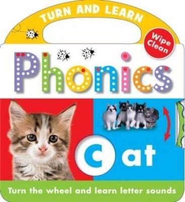 Turn and Learn: Phonics (Wipe Clean), Cox, Katie