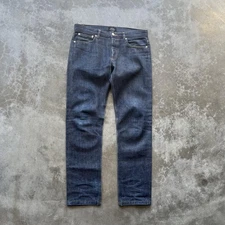A.P.C. Jeans Mens 29 Petit Standard Selvedge Slim Fit Button Fly Raw