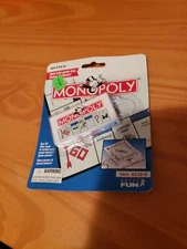 MONOPOLY Keychain Basic Fun 535-0 Real Mini Game Box, Board & Pieces NEW 2014