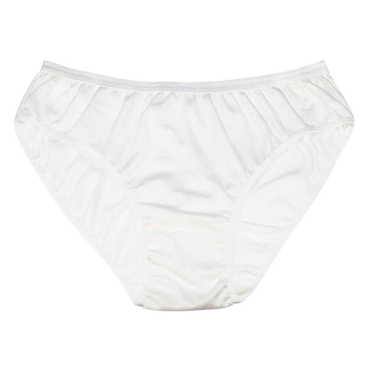 Disposable 100% Pure Cotton Underwear Travel Panties High Cut Briefs, Women,  4X-Large : : Clothing, Shoes & Accessories