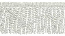 Thin Bullion Fringe Trim, Style# BFT3, Color# A1 - Pure White [10 Yards]