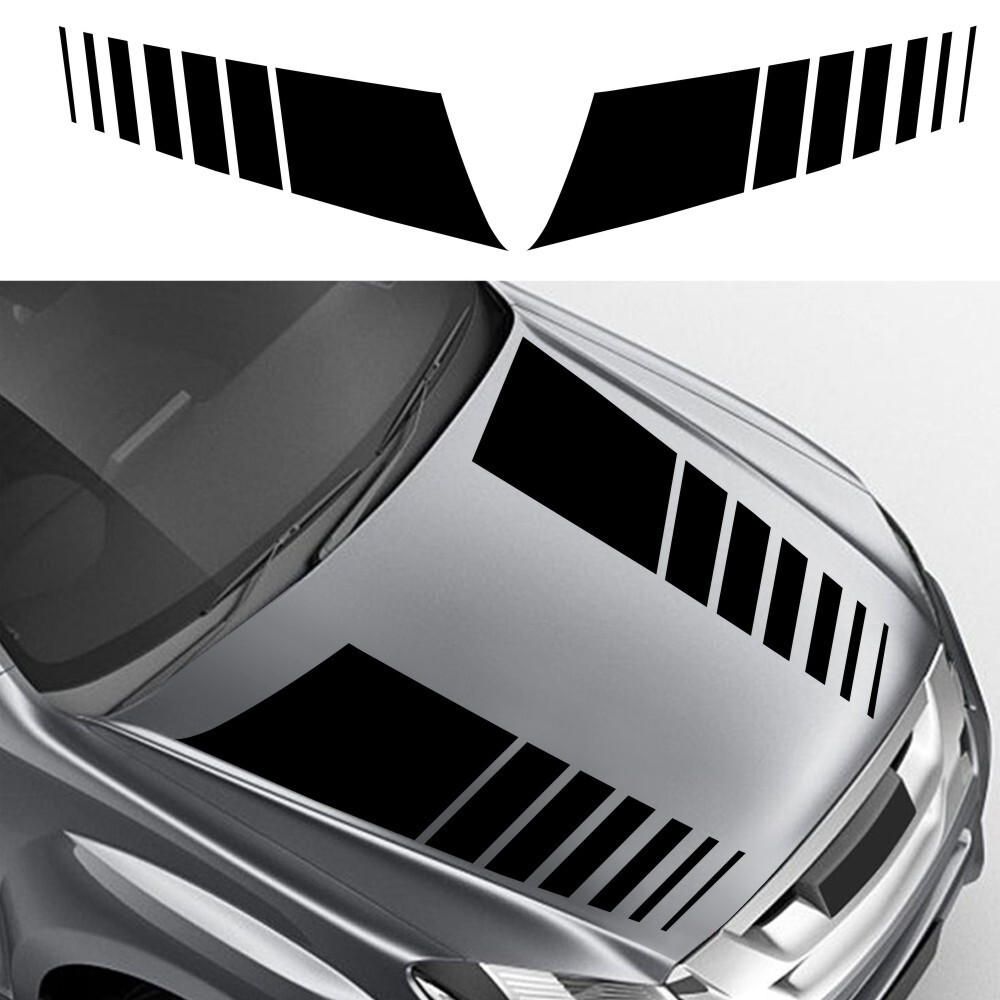 Car Stickers Side Body Racing Stripes Vinyl Decals Graphics Decor Waterproof