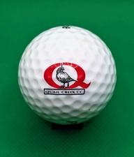 Quail Creek Country Club logo golf ball
