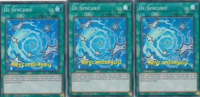 Yu-Gi-Oh! De-Synchro Card - HISU-EN044 Super Rare 1st Edition - From Hidden Summoners Set