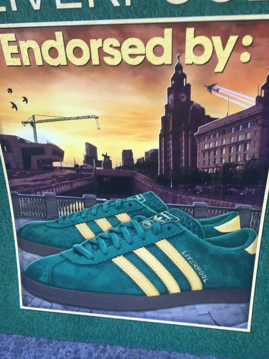 ADIDAS ORIGINALS Liverpool Trainer City Series Art PRINT A3