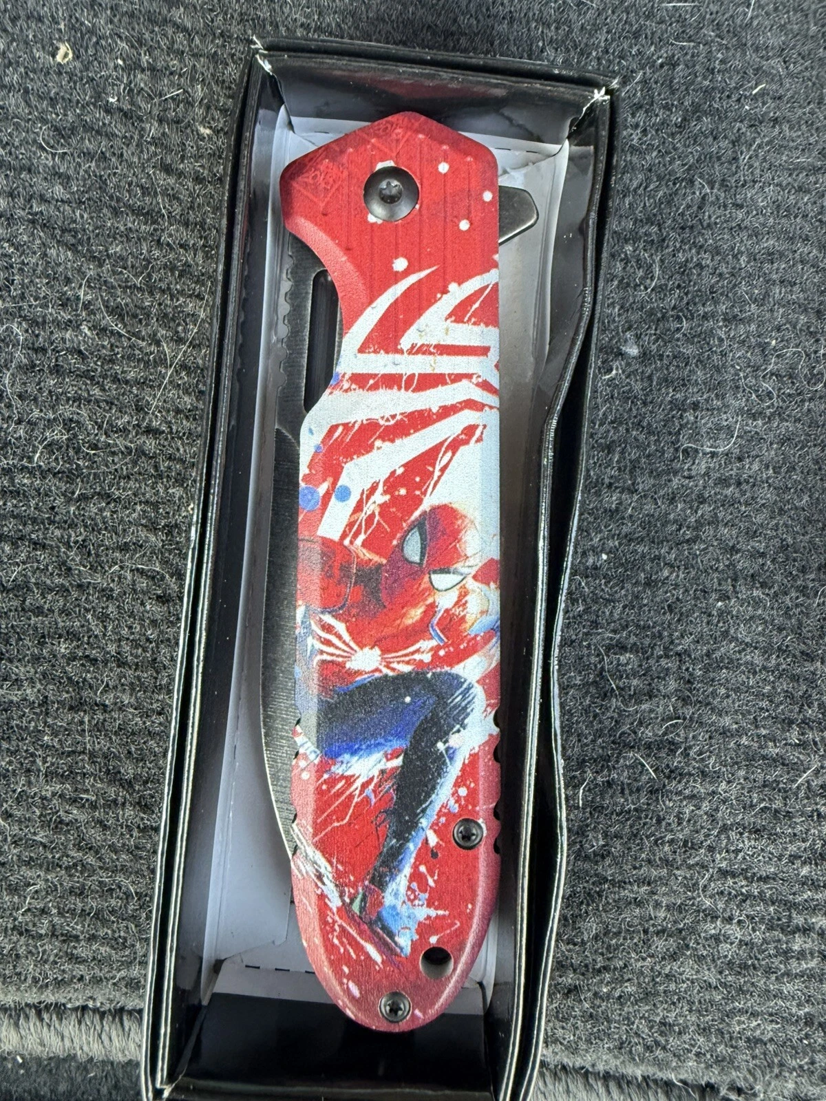 Spider-Man Spring Assisted Open Pocket Knife9”