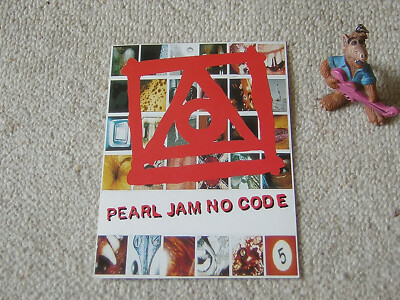 PEARL JAM No Code Original 1996 PROMO-POSTCARD 15 x 10,5 cm EPIC