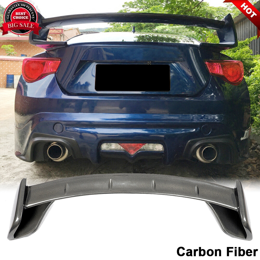 For Toyota GT86 Subaru BRZ Coupe 13-19 REAL CARBON Rear Trunk Spoiler Sport Wing