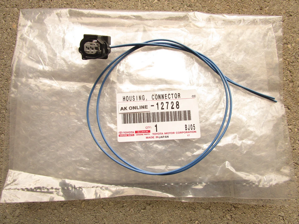 19 - 24 LEXUS ES300H / ES350 AMBIENT TEMPERATURE SENSOR 2 PIN PIGTAIL CONNECTOR - Image 2 of 4