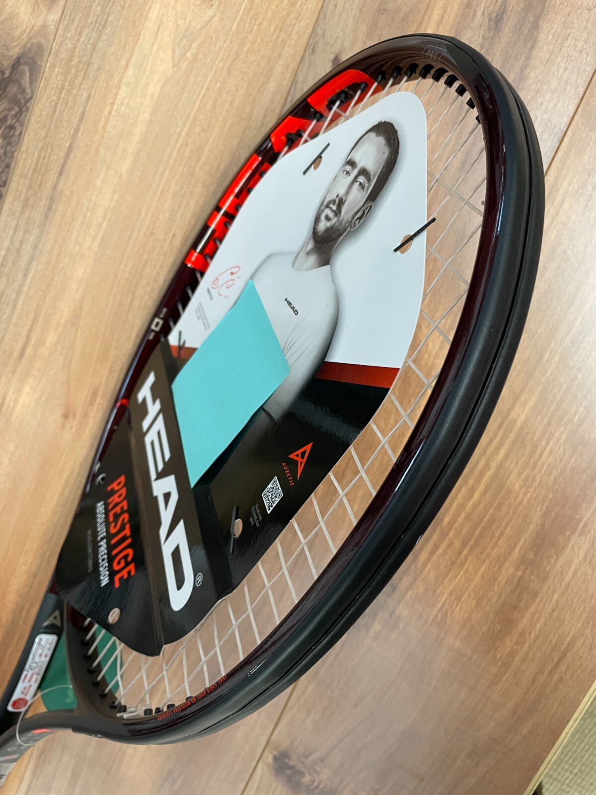 NEW Head Prestige Pro  4 3/8 Grip - STRUNG @ 50lbs