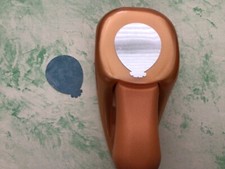 Rare EK Success / Stampin Up large Birthday Party Balloon Card Craft Punch