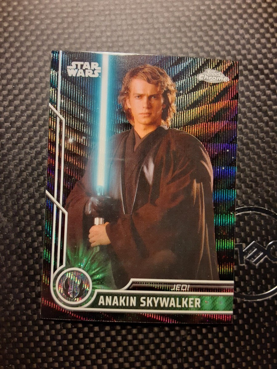 2023 STAR WARS Topps Chrome ANAKIN SKYWALKER -- Black Wave SP