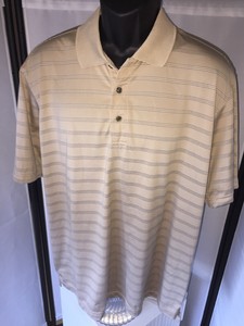Golden Bear Performance Mens Xl Golf Short Sleeve Polo Shirt Tan | eBay