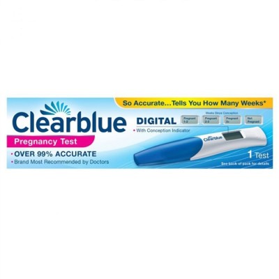 CLEARBLUE DIGITALER SCHWANGERSCHAFTSTEST MIT EMPFÄNGNISANZEIGE - 1 TEST