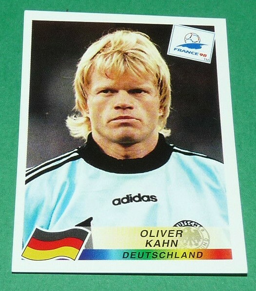 N°388 OLIVER KAHN GERMANY PANINI FOOTBALL FRANCE 98 1998 COUPE