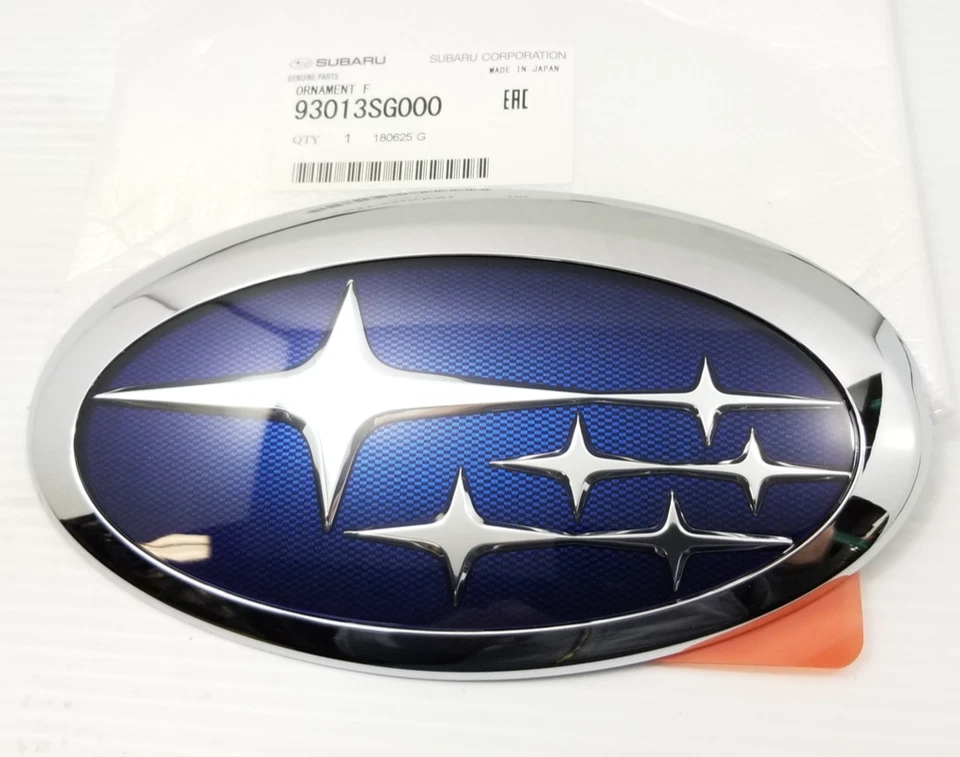 Original OEM Subaru 93013SG000 capó delantero parrilla estrella emblema insignia 14-16 Forester Foto 2 de 4