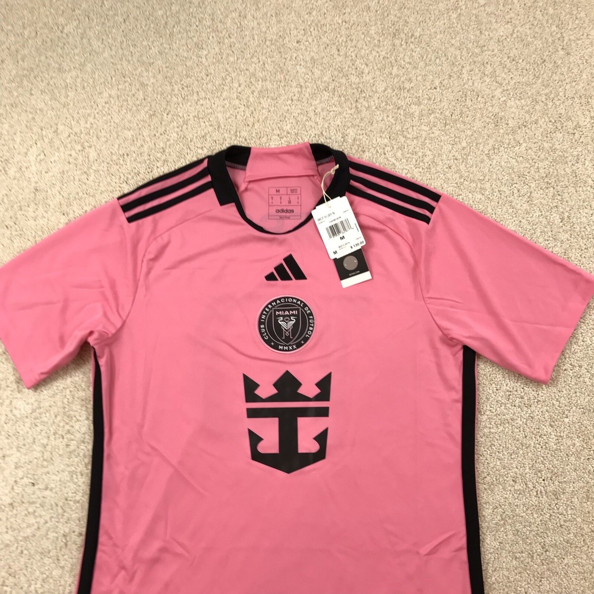 【超希少】adidas マイアミリーグ決勝メッシ ピンク ジャージ XXL 超希少】adidas マイアミリーグ決勝メッシ ピンク ジャージ XXL 超希少