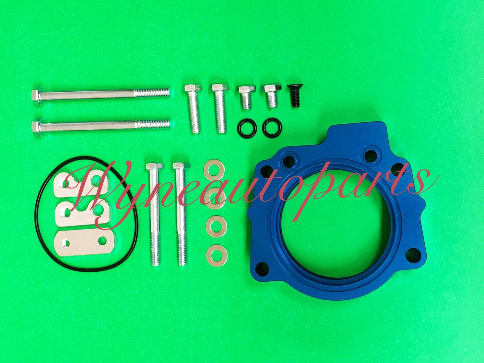 Blue Throttle Body Spacer Fit 0002 TOYOTA TUNDRA 4.7L & 0102 SEQUOIA