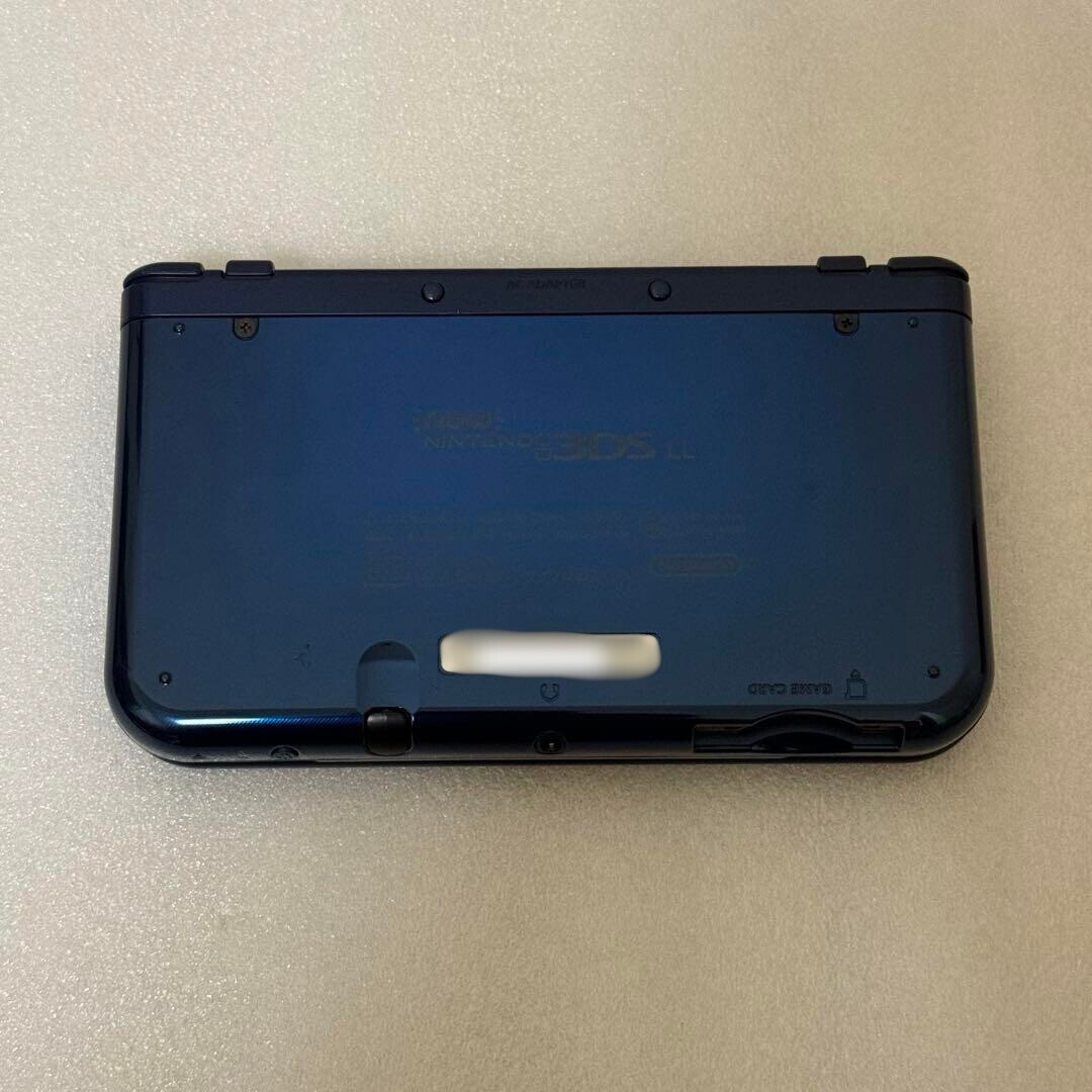 ニンテンドー3DS - NINTENDO 3DSLL NINTENDO New 3DS LL XL Metallic Blue Console Stylus NTSC-J