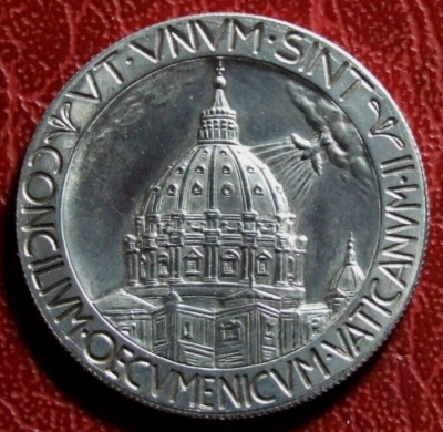 Vatican IOANNES XXIII PONTIFEX MAX VT. VNVM SINT silver medal | eBay