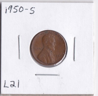 1950-S Lincoln Cent L21