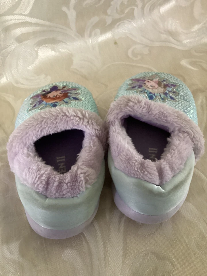 Zapatillas Frozen para niñas pequeñas púrpura/azul - talla. XL (11-12). Foto 4 de 4