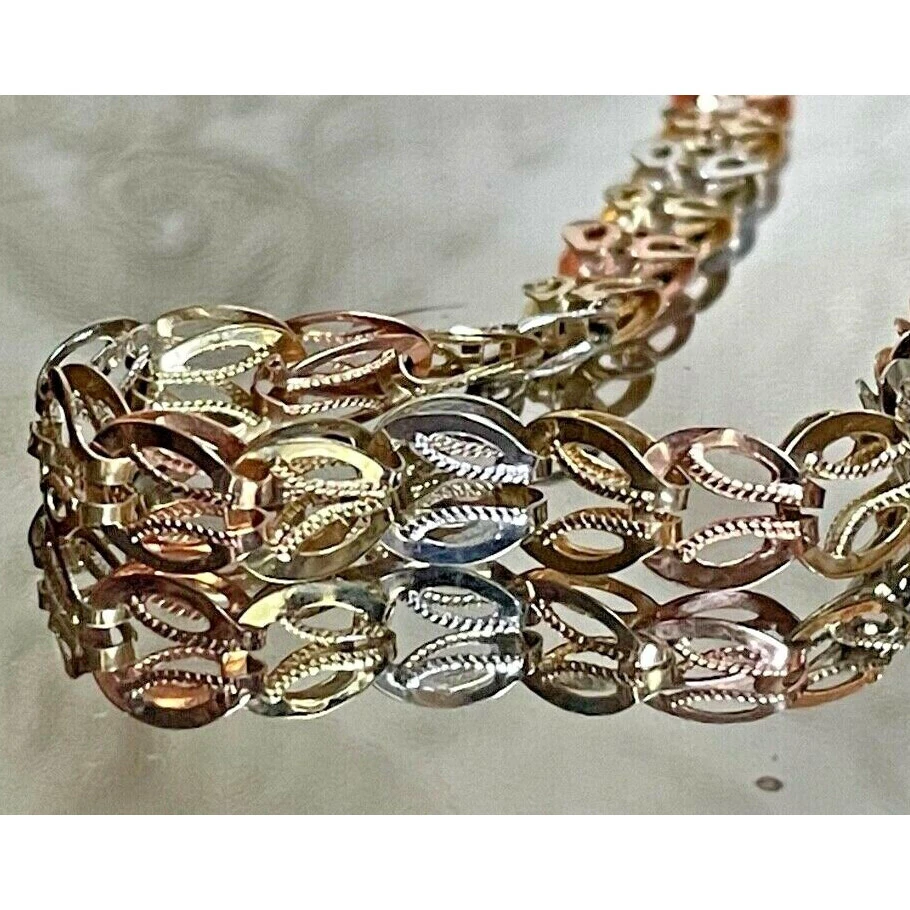 RL TRI-TONE GOLD BRACELET SKY - Image 3 of 4