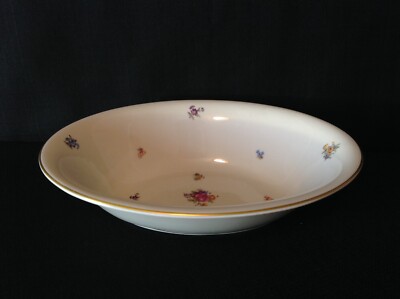 Pickard Floral Chintz 3004 One (1) 9'' Oval Vegetable Serving Bowl Fine China USA