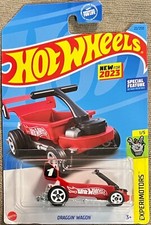 Hot Wheels 2023 Experimotors Series #1/5 Draggin' Wagon #HKG26 1:64 Die-cast