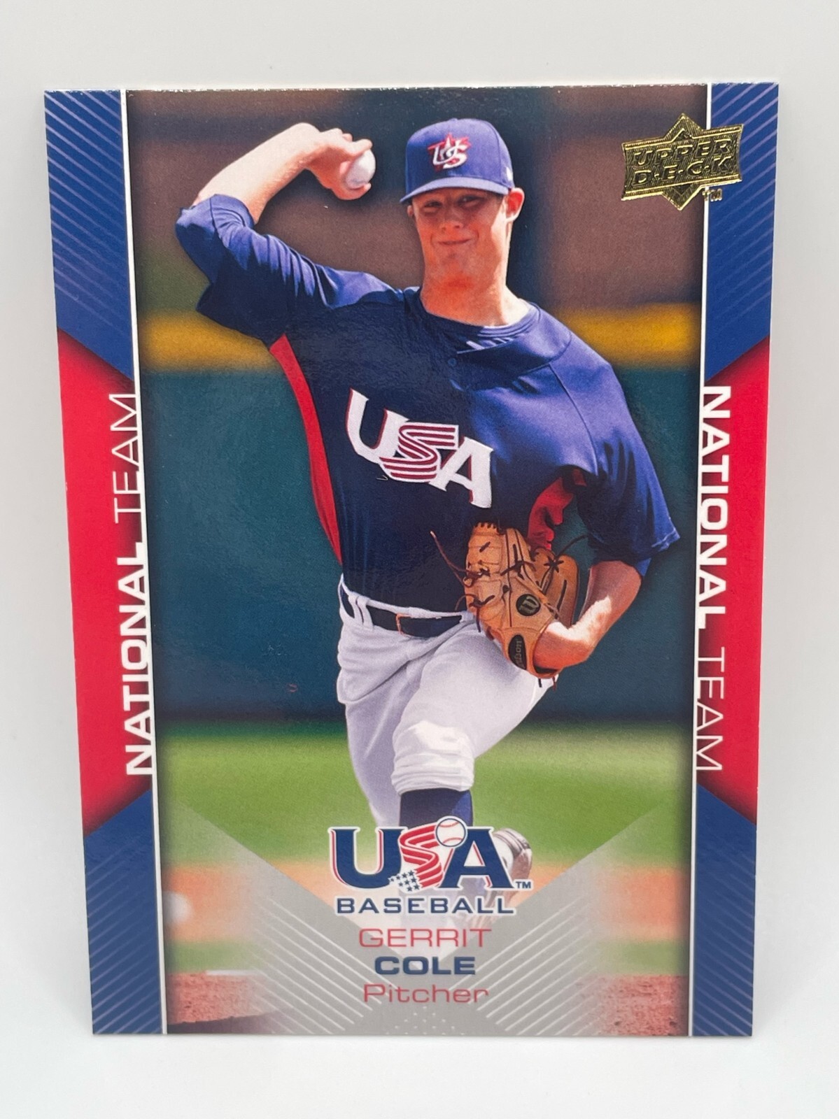 2009 Upper Deck USA Baseball Box Set - #USA-8 Gerrit Cole Card (CY YOUNG)