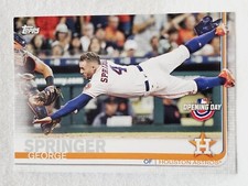2019 Topps Opening Day George Springer #40 Houston Astros