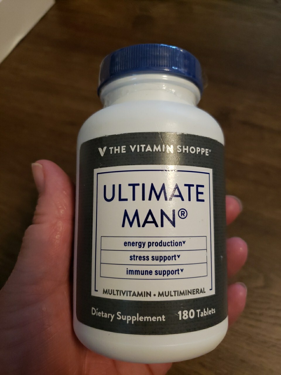 The Vitamin Shoppe Ultimate Man Multivitamin 180 Tablets EXP 11/